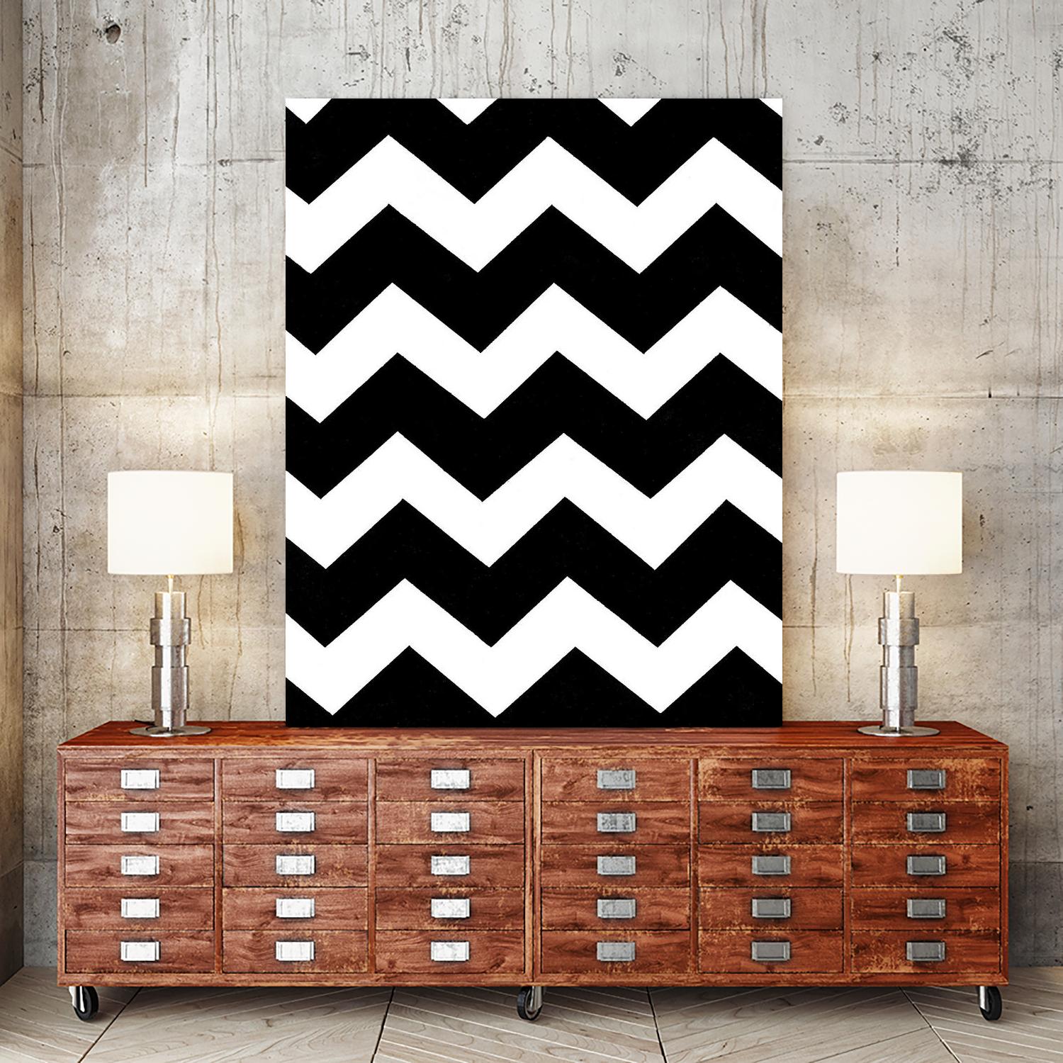 Monochrome Patterns 3 by Natasha Marie on GIANT ART - black abstract