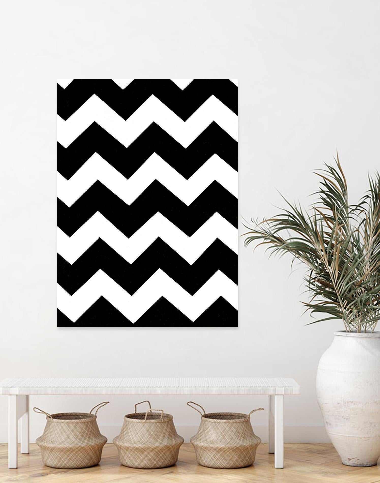 Monochrome Patterns 3 by Natasha Marie on GIANT ART - black abstract