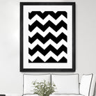 Monochrome Patterns 3 by Natasha Marie on GIANT ART - black abstract