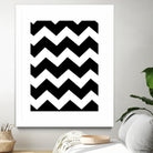 Monochrome Patterns 3 by Natasha Marie on GIANT ART - black abstract