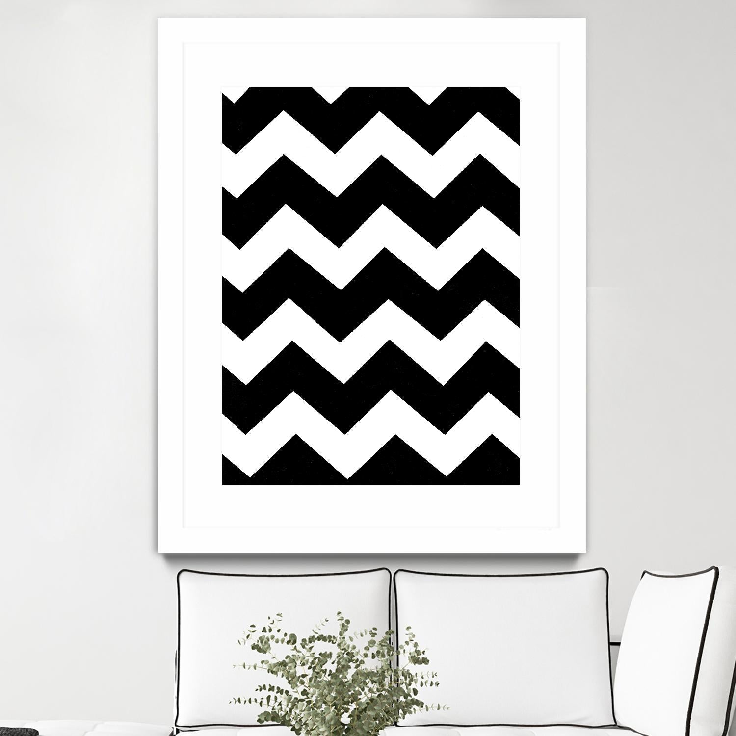 Monochrome Patterns 3 by Natasha Marie on GIANT ART - black abstract