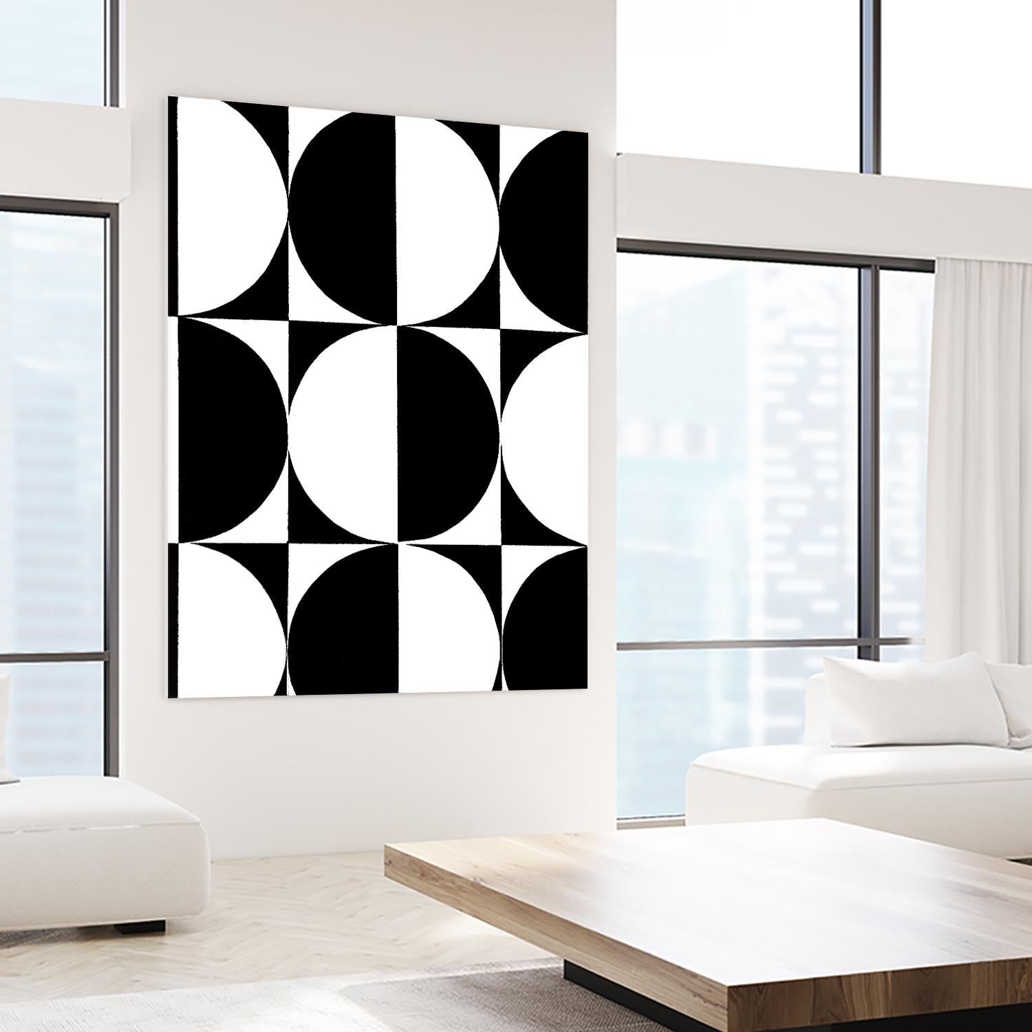 Monochrome Patterns 5 by Natasha Marie on GIANT ART - black abstract