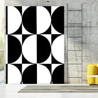 Monochrome Patterns 5 by Natasha Marie on GIANT ART - black abstract