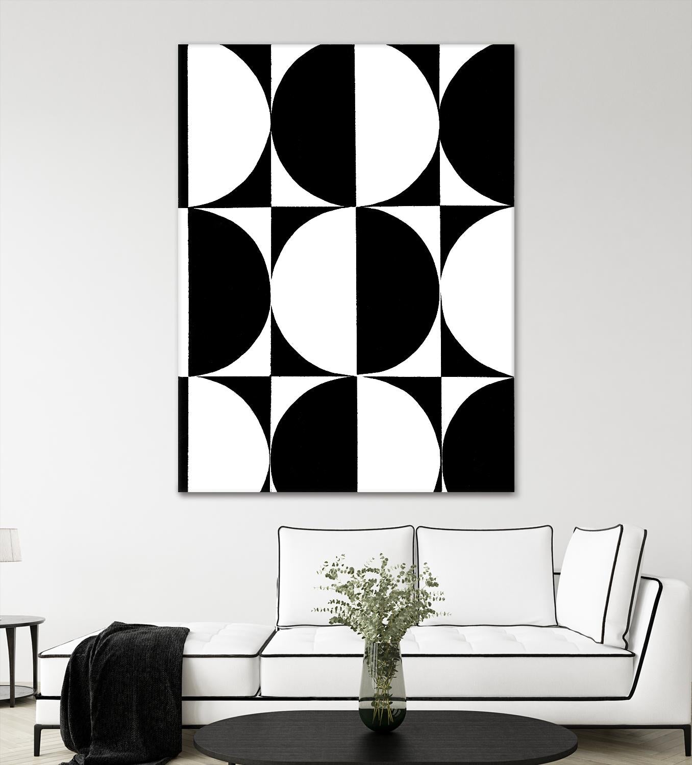 Monochrome Patterns 5 by Natasha Marie on GIANT ART - black abstract