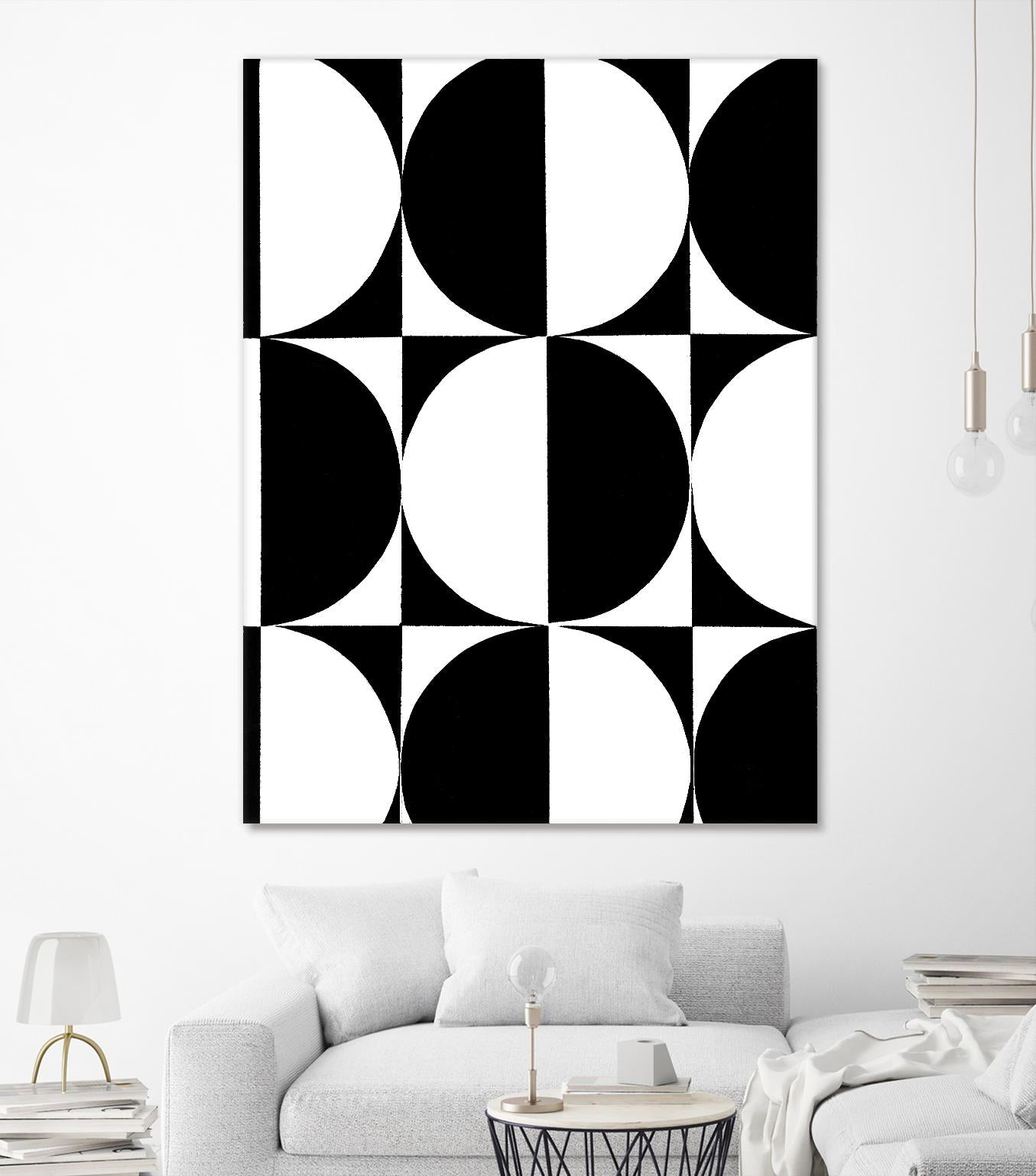 Monochrome Patterns 5 by Natasha Marie on GIANT ART - black abstract