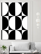 Monochrome Patterns 5 by Natasha Marie on GIANT ART - black abstract