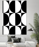 Monochrome Patterns 5 by Natasha Marie on GIANT ART - black abstract