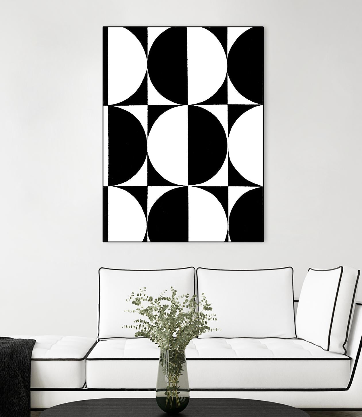 Monochrome Patterns 5 by Natasha Marie on GIANT ART - black abstract