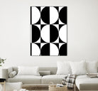 Monochrome Patterns 5 by Natasha Marie on GIANT ART - black abstract