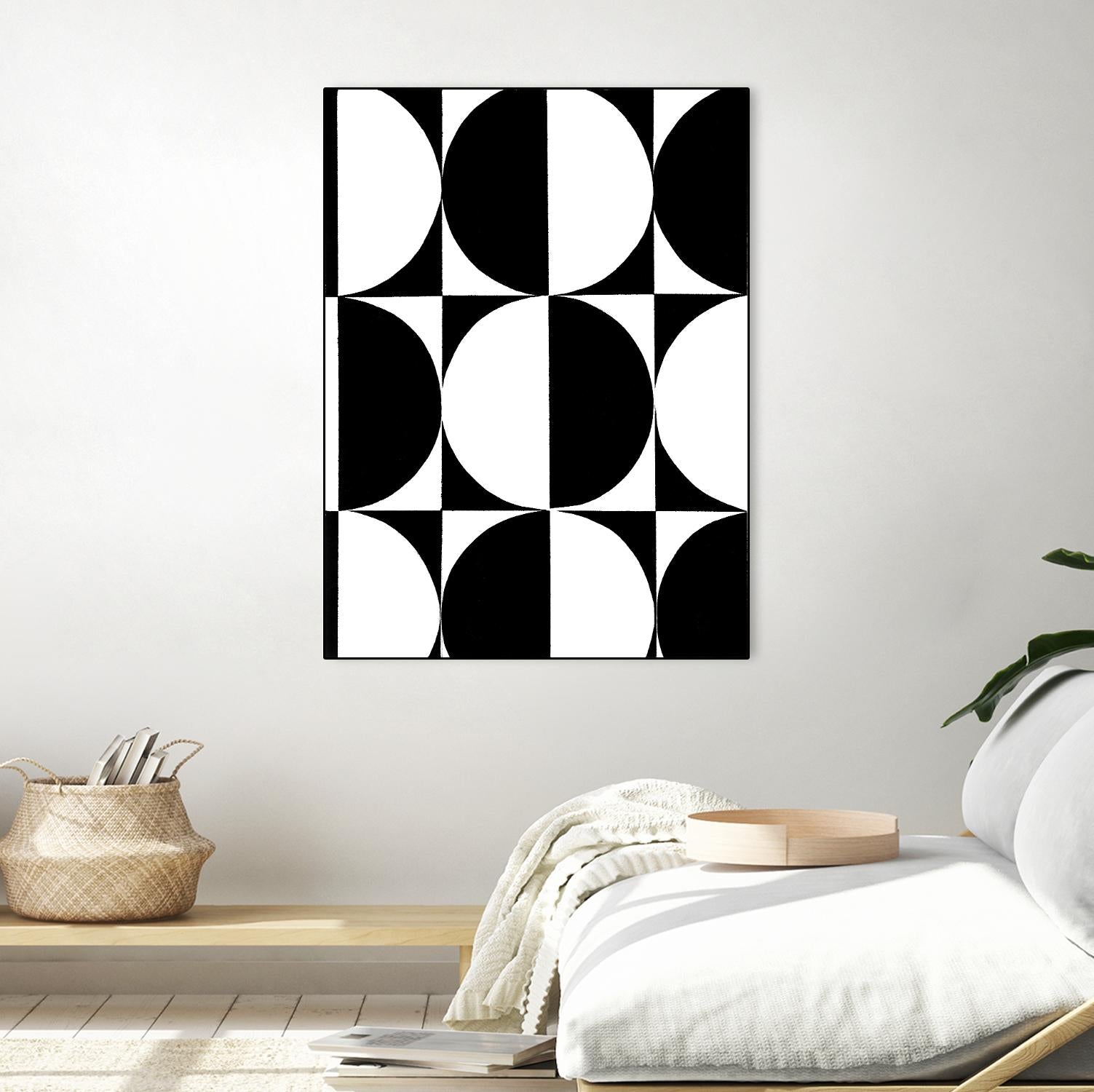 Monochrome Patterns 5 by Natasha Marie on GIANT ART - black abstract