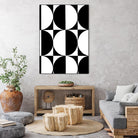 Monochrome Patterns 5 by Natasha Marie on GIANT ART - black abstract