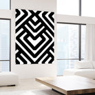 Monochrome Patterns 6 by Natasha Marie on GIANT ART - black abstract