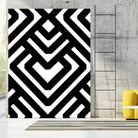 Monochrome Patterns 6 by Natasha Marie on GIANT ART - black abstract