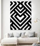 Monochrome Patterns 6 by Natasha Marie on GIANT ART - black abstract