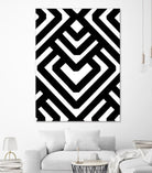 Monochrome Patterns 6 by Natasha Marie on GIANT ART - black abstract
