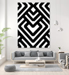 Monochrome Patterns 6 by Natasha Marie on GIANT ART - black abstract