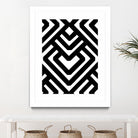 Monochrome Patterns 6 by Natasha Marie on GIANT ART - black abstract