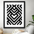 Monochrome Patterns 6 by Natasha Marie on GIANT ART - black abstract