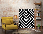 Monochrome Patterns 6 by Natasha Marie on GIANT ART - black abstract