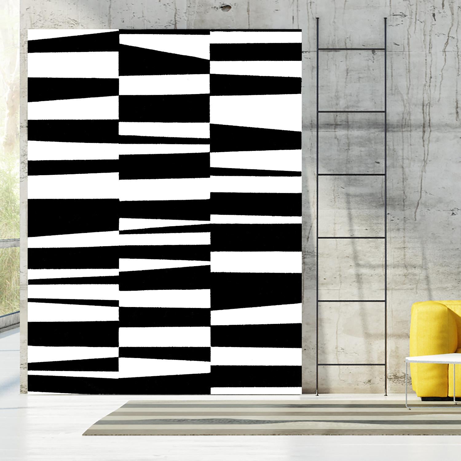 Monochrome Patterns 7 by Natasha Marie on GIANT ART - black abstract