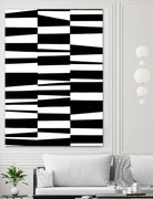 Monochrome Patterns 7 by Natasha Marie on GIANT ART - black abstract