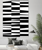 Monochrome Patterns 7 by Natasha Marie on GIANT ART - black abstract