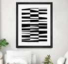 Monochrome Patterns 7 by Natasha Marie on GIANT ART - black abstract