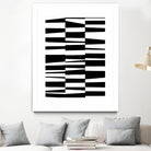 Monochrome Patterns 7 by Natasha Marie on GIANT ART - black abstract