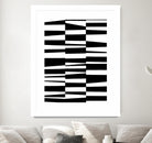 Monochrome Patterns 7 by Natasha Marie on GIANT ART - black abstract