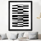 Monochrome Patterns 7 by Natasha Marie on GIANT ART - black abstract