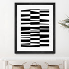 Monochrome Patterns 7 by Natasha Marie on GIANT ART - black abstract