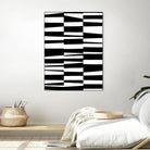 Monochrome Patterns 7 by Natasha Marie on GIANT ART - black abstract