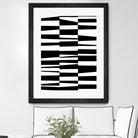 Monochrome Patterns 7 by Natasha Marie on GIANT ART - black abstract