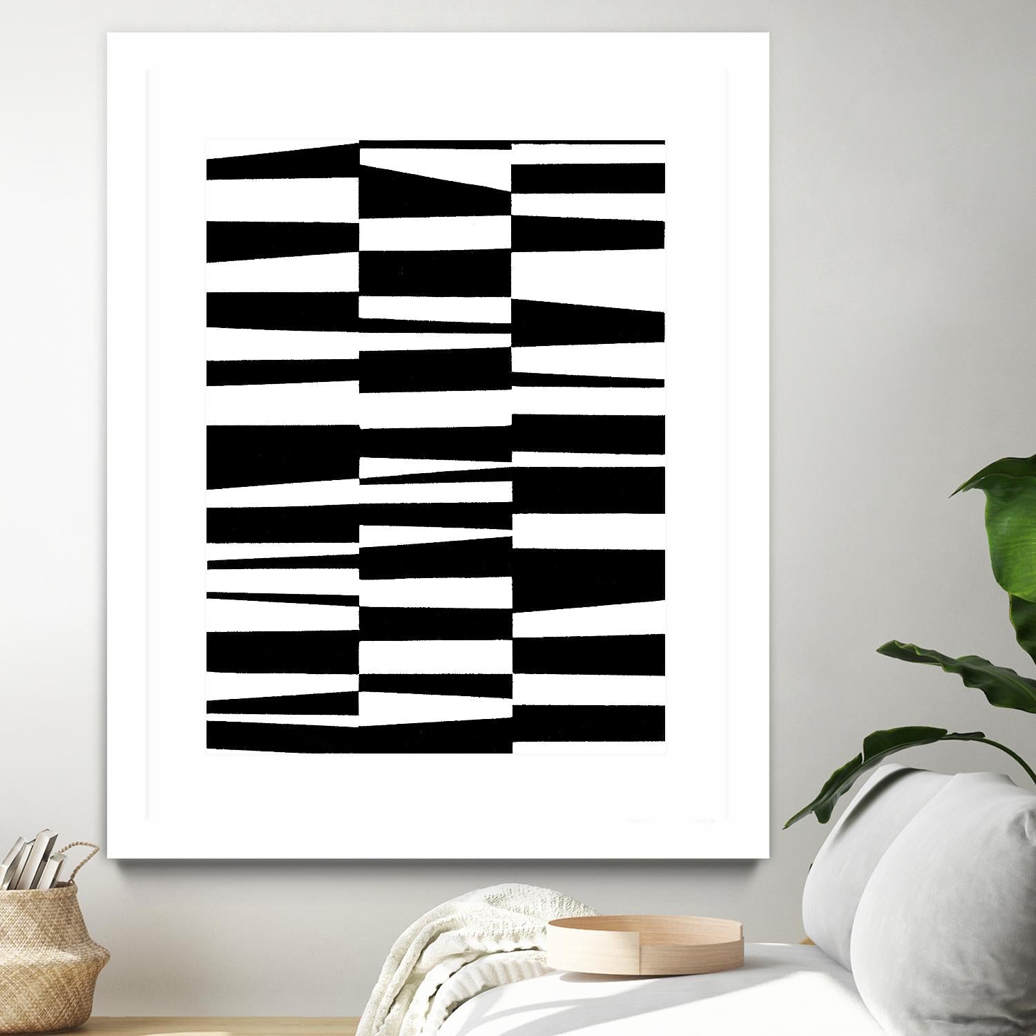 Monochrome Patterns 7 by Natasha Marie on GIANT ART - black abstract