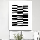 Monochrome Patterns 7 by Natasha Marie on GIANT ART - black abstract