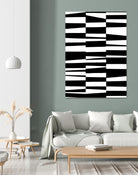 Monochrome Patterns 7 by Natasha Marie on GIANT ART - black abstract