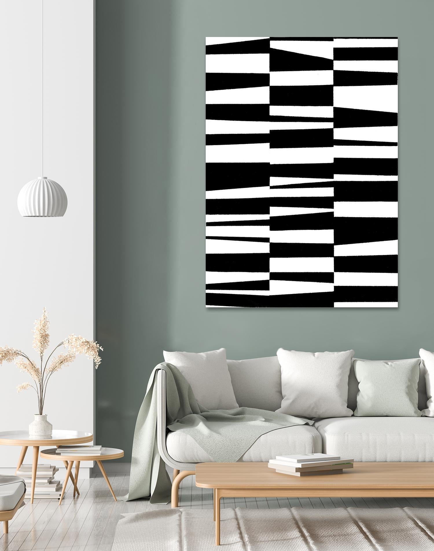 Monochrome Patterns 7 by Natasha Marie on GIANT ART - black abstract