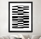 Monochrome Patterns 7 by Natasha Marie on GIANT ART - black abstract