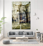 Brooklyn by THE Studio on GIANT ART - black city scene