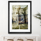 Brooklyn by THE Studio on GIANT ART - black city scene