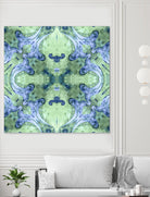 Minty 2 by Studio Arabella on GIANT ART - blue abstract