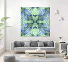 Minty 2 by Studio Arabella on GIANT ART - blue abstract