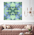 Minty 2 by Studio Arabella on GIANT ART - blue abstract