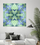 Minty 2 by Studio Arabella on GIANT ART - blue abstract