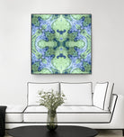 Minty 2 by Studio Arabella on GIANT ART - blue abstract