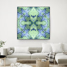 Minty 2 by Studio Arabella on GIANT ART - blue abstract
