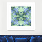 Minty 2 by Studio Arabella on GIANT ART - blue abstract