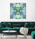Minty 2 by Studio Arabella on GIANT ART - blue abstract
