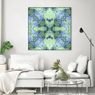 Minty 2 by Studio Arabella on GIANT ART - blue abstract