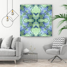 Minty 2 by Studio Arabella on GIANT ART - blue abstract